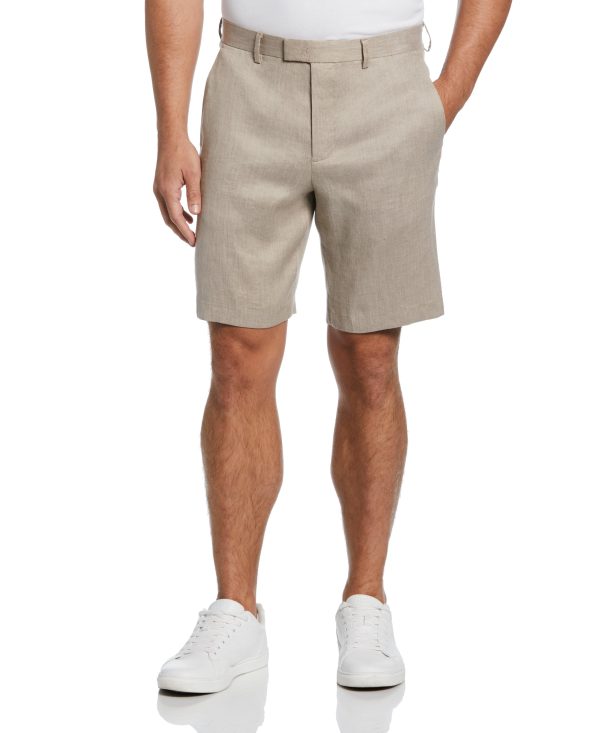 Linen Blend Summer Suit Short Online Sale