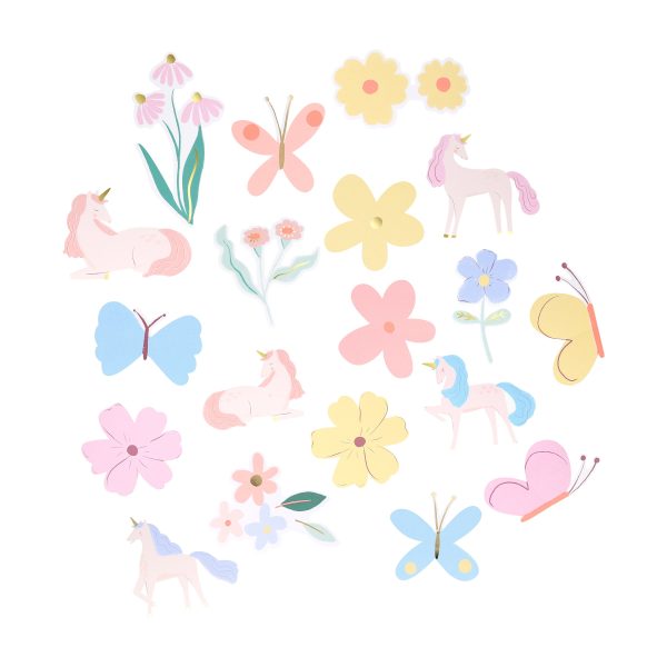 Unicorn Shaped Stickers (x 25) Hot on Sale - Image 3